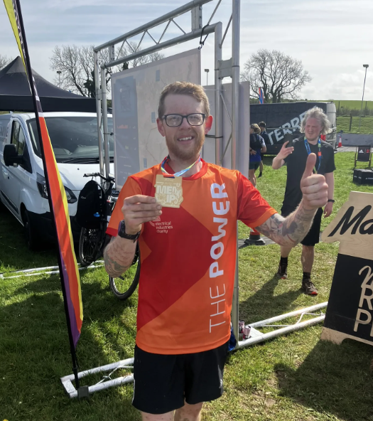 Running for a cause: Kieron’s journey to support mental wellness and the Electrical Industries Charity