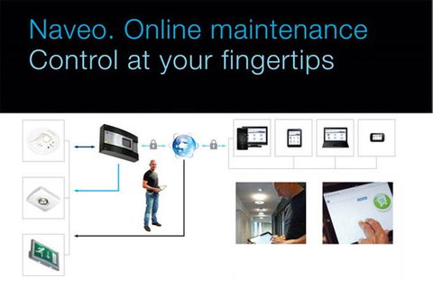 Naveo emergency lighting maintenance at your fingertips!