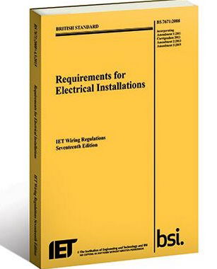 IET launches Amendment 3 to BS 7671:2008