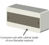 New non-combustible enclosure requirement for consumer units