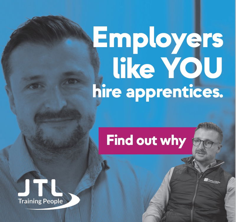 JTL reaches out to employers with new campaign: Employers like YOU hire apprentices