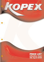 Kopex Price Guide 2005