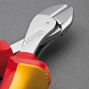 The small tool that is big on energy saving - KNIPEX X-Cut® Compact Diagonal Cutter