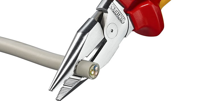 KNIPEX adds 185mm length to Needle-Nose Combination Pliers range