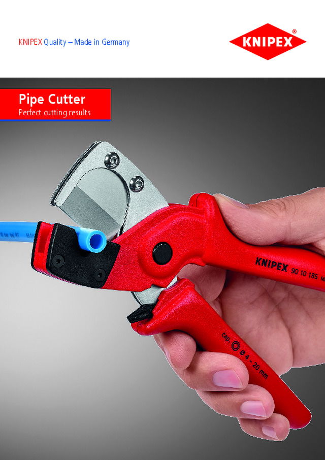 Pipe Cutter Perfect cutting results
