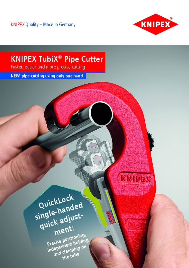 KNIPEX TubiX® Pipe Cutter