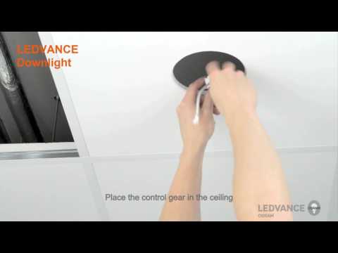 LEDVANCE Downlight Installation - 2017