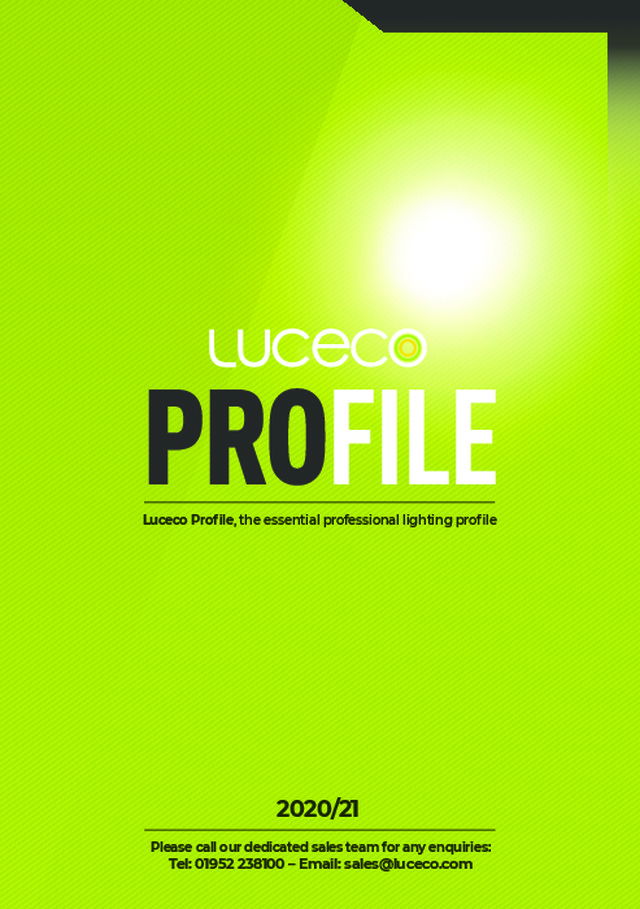 Luceco Profile: the essential professional lighting profile