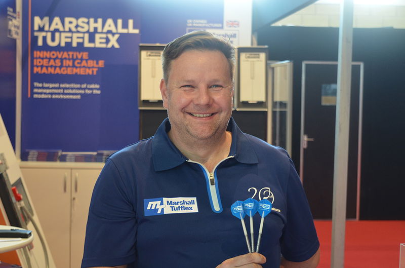 Sharp-shooter Dudbridge back on the ELEX oche with Marshall-Tufflex