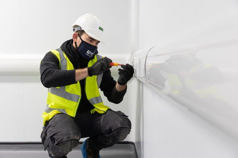 Marshall-Tufflex PowerPoles and Bio Trunking for Plymouth Lighthouse Laboratory