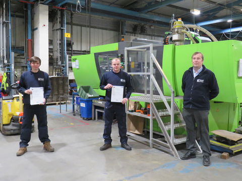Marshall-Tufflex celebrates National Apprentice Week with two apprentice graduates
