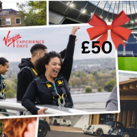 Win a £50 Virgin Experience Day gift voucher courtesy of Marshall-Tufflex