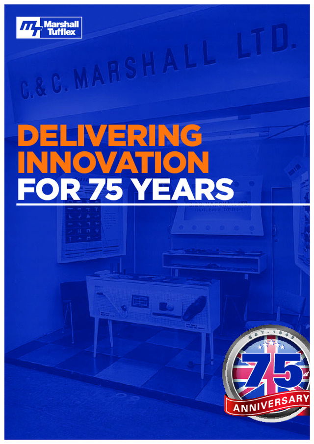 Marshall-Tufflex 75th anniversary timeline