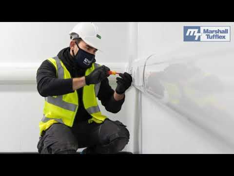 Marshall-Tufflex PowerPoles and Odyssey Bio Trunking for Covid-19 Testing Lab