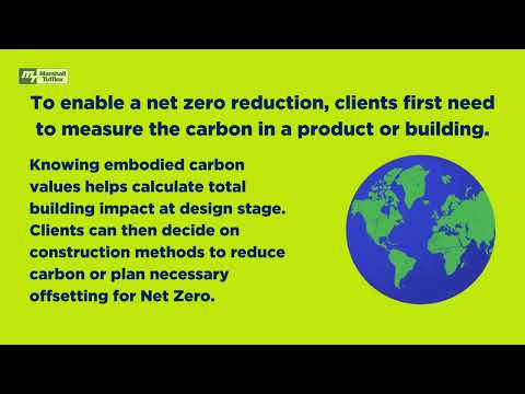 Marshall Tufflex's embodied carbon and their embodied carbon reports