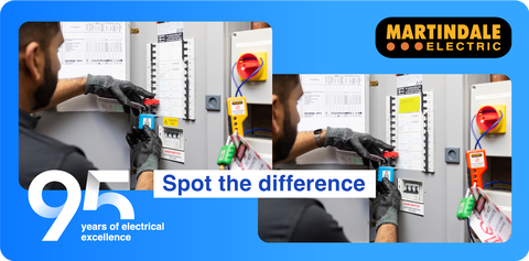 Martindale Electric’s Spot the Difference competition: new puzzle based on safe isolation