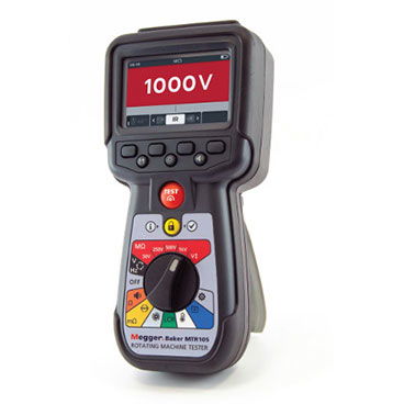 Megger launches MTR105 Rotating Machine Tester