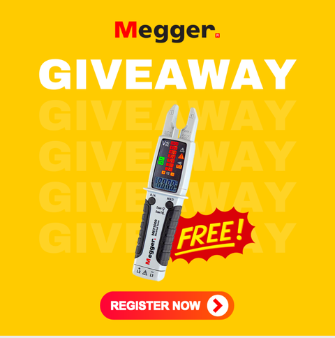 Get your hands on the MET1000 courtesy of Megger