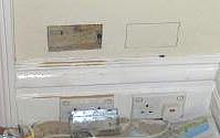 Q & A of the Day – Is this socket / skirting board arrangement a fire risk?