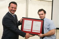 Gas certificate milestone for NIC Certification