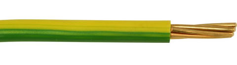 What size should the earthing conductor be?