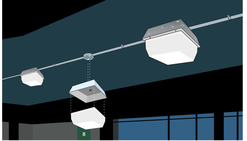 Luminaires and lighting installations