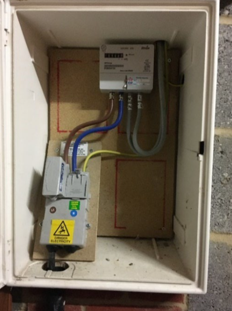 Guidance on equipment in meter boxes