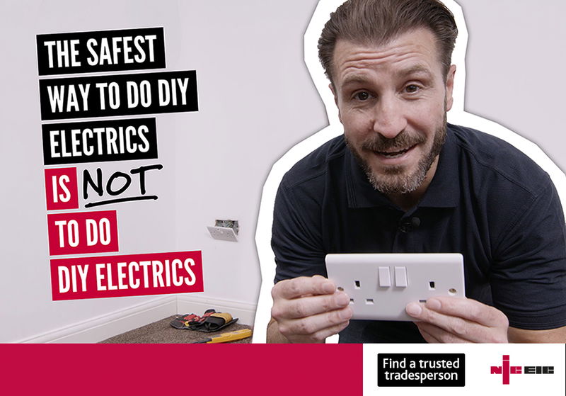 New consumer campaign to promote electrical safety and NICEIC certified businesses