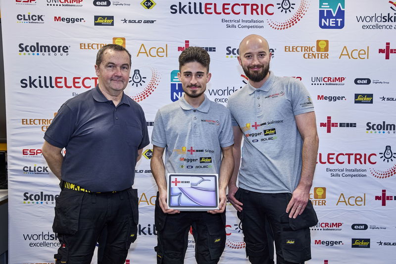 NICEIC congratulates winner of SkillELECTRIC 2024