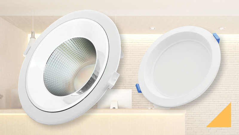New Recessed LED Downlights with CTA Switch from Ovia