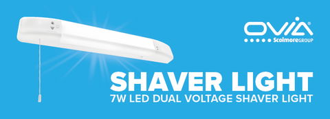 Novus – new dual voltage LED shaver light from Ovia