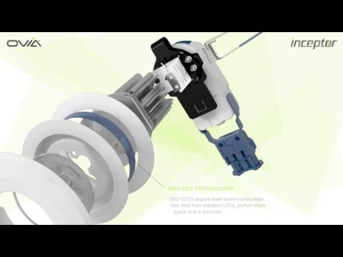 OVIA Inceptor Fire Rated Downlights