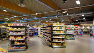 Supermarket uses coloured LED lighting to increase sales