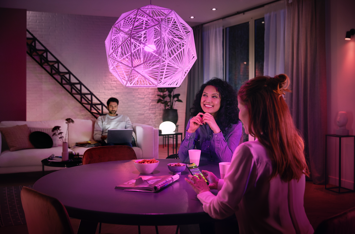 How do I control Philips Hue lights?