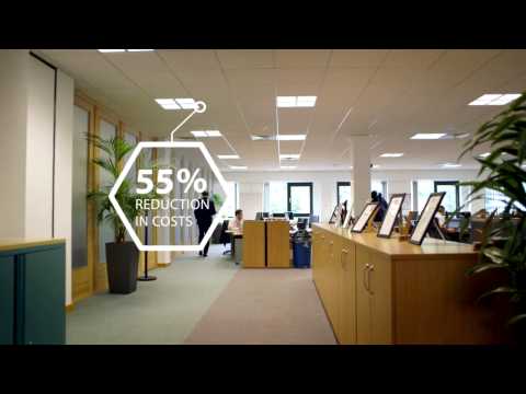 E.ON offices save using Philips LED lighting solutions