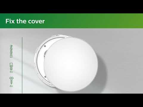 Philips CoreLine wall-mounted luminaire installation video