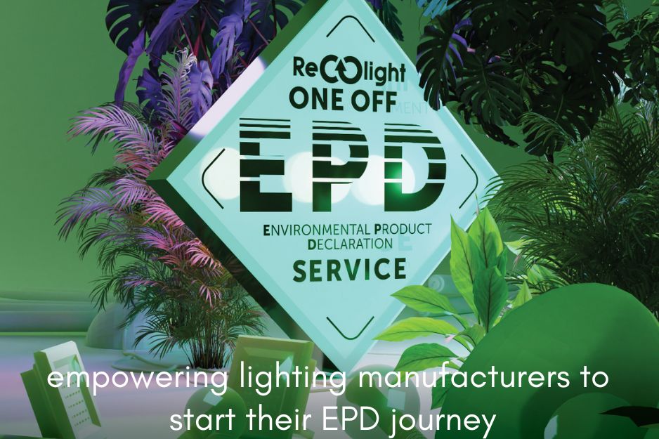 Recolight announce a new One-Off EPD Service