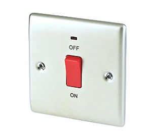Q & A of the Day – Can a cooker switch be located in a kitchen cupboard?