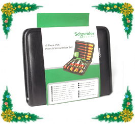 Voltimum Advent Game 2010 - Day 5 - 15 Piece Optime Tool Kit from Schneider has been won by Andrew Parkes