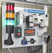 Telemecanique offers a hands-on experience with demo rigs