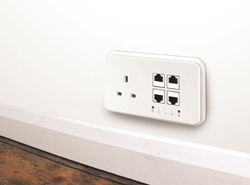 Schneider Electroc launches Powerline ethernet socket