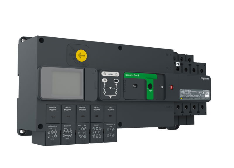 Schneider Electric brings maximum scalability, increased durability and performance with new generation TransferPacT Automatic Transfer Switching Equipment (ATSE)