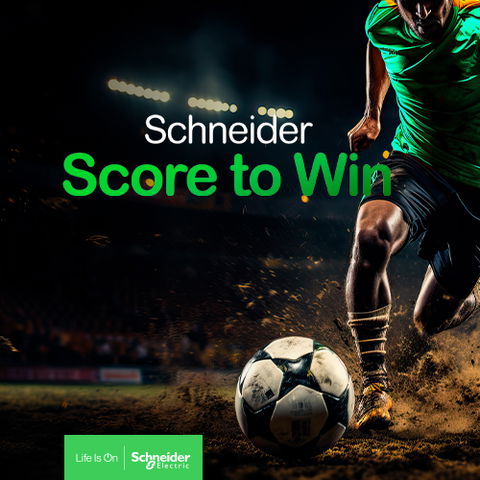 Get ready to win big with the ‘Score to Win’ competition from Schneider Electric