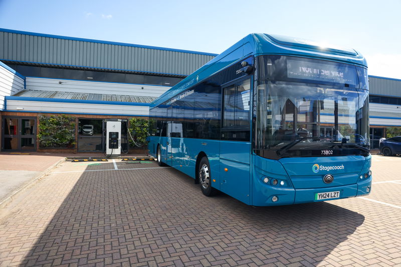 Stagecoach works with Schneider Electric to power greener bus journeys across the UK