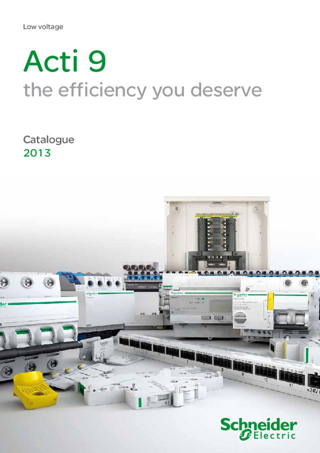 Schneider Electric - Product catalogue - Acti9 Launch Catalogue - 2014