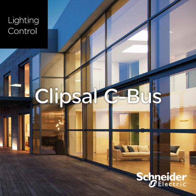 Schneider Electric - Product catalogue - Clipsal C-Bus  - 2015