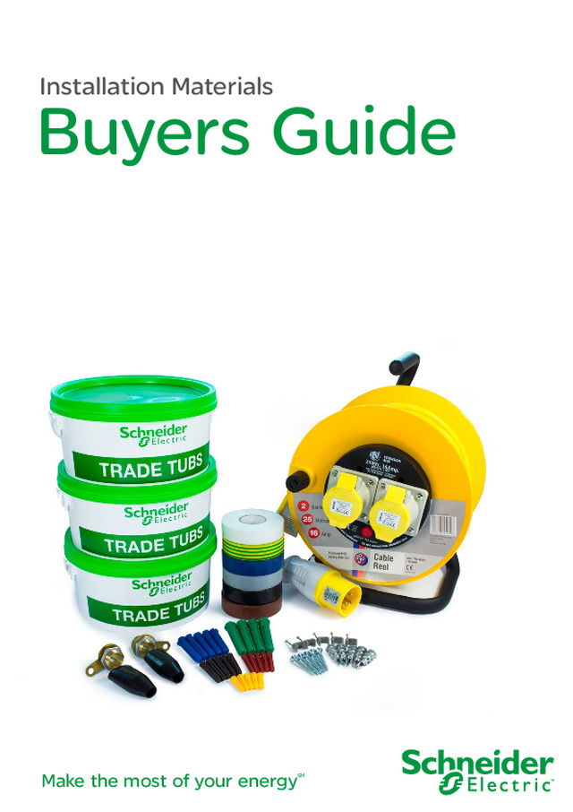 Schneider Electric -  Buyers Guide  - 2015