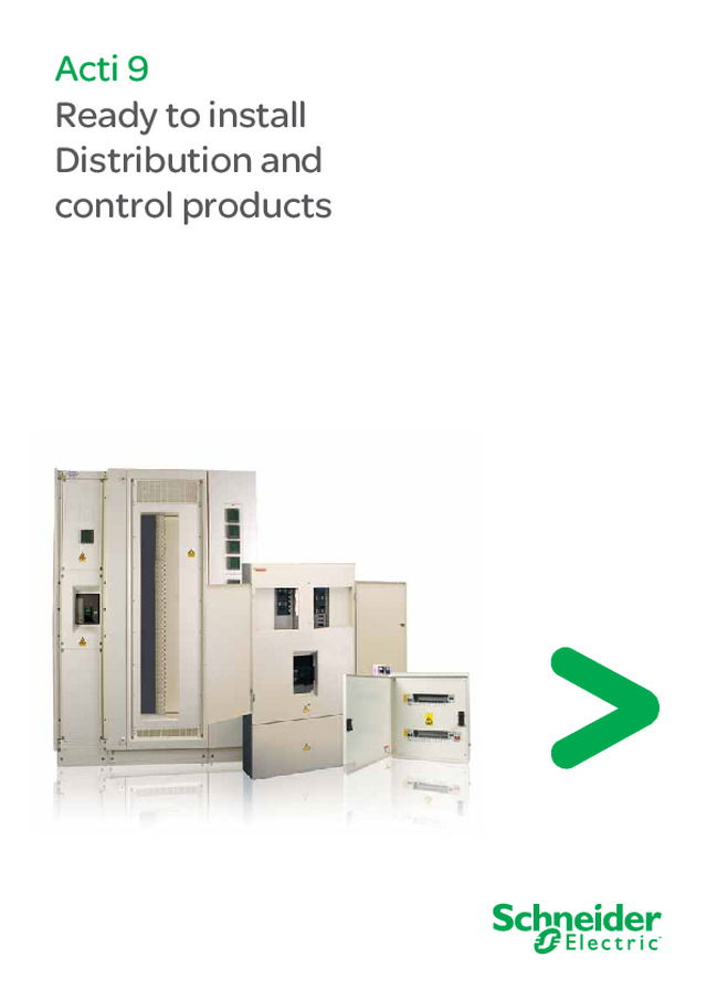 Schneider Electric Acti9 Ready to Install Distribution & Control Products