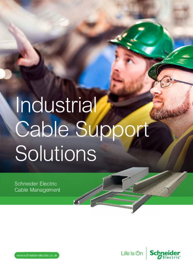 Schneider Electric Industrial Cable Support Solutions
