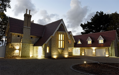 Gothic home goes green and hi-tec